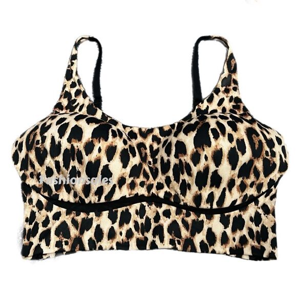 Victorias Secret Allegro Lightweight Medium Support Lined sport bra animal print - Picture 4 of 5
